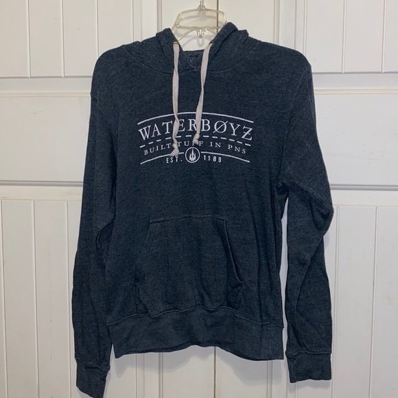 grey waterboyz hoodie - Picture 1 of 4